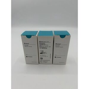 LOT 3 THREE BOTTLES BRAVA POWDER COLOPLAST OSTOMY USE ABSORBS MOISTURE 1 OZ NEW